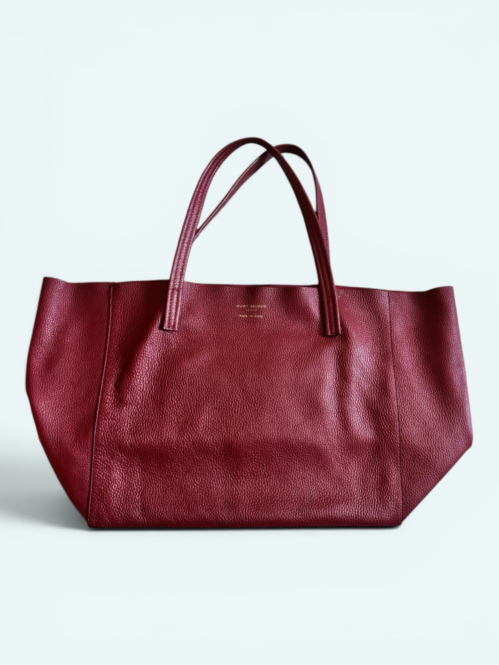 Kurt Geiger EUC Violet Horizontal Leather Tote - Picture 4 of 12
